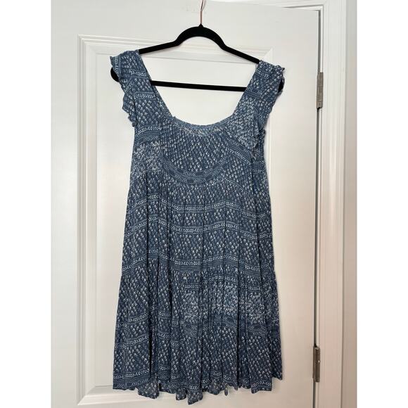 Millibon Women’s Dress Size Large Boho Flowy Long Sleeve Casual Chic Soft - Picture 2 of 4